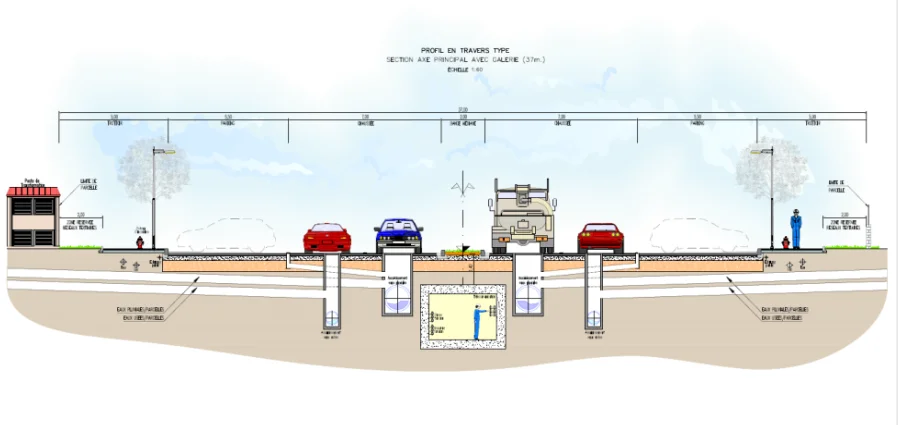 Aménagement et travaux de viabilisation du parc industriel d'Ain Oussera, Wilaya De Djelfa
				   </a>